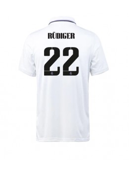 Real Madrid Antonio Rudiger #22 Heimtrikot 2022-23 Kurzarm